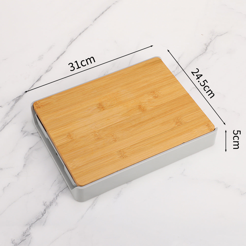 Chopping Board With Tray